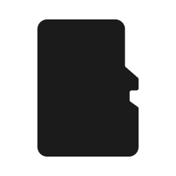 Стилізоване зображення слоту для карти microSD