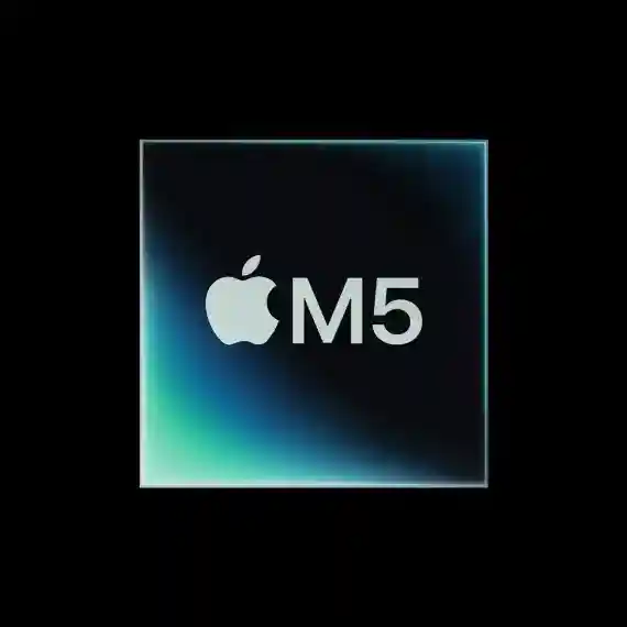 Логотип новітнього процесора Apple M5