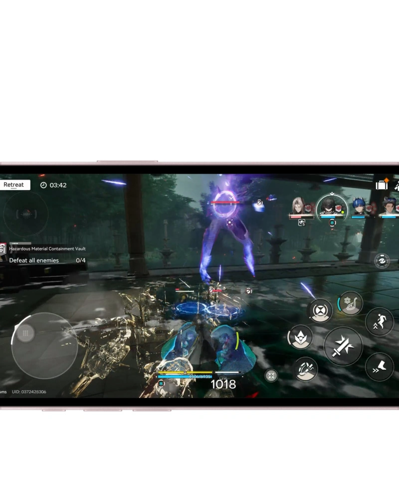 iPhone 17e, передня зовнішня частина, статичне зображення гри