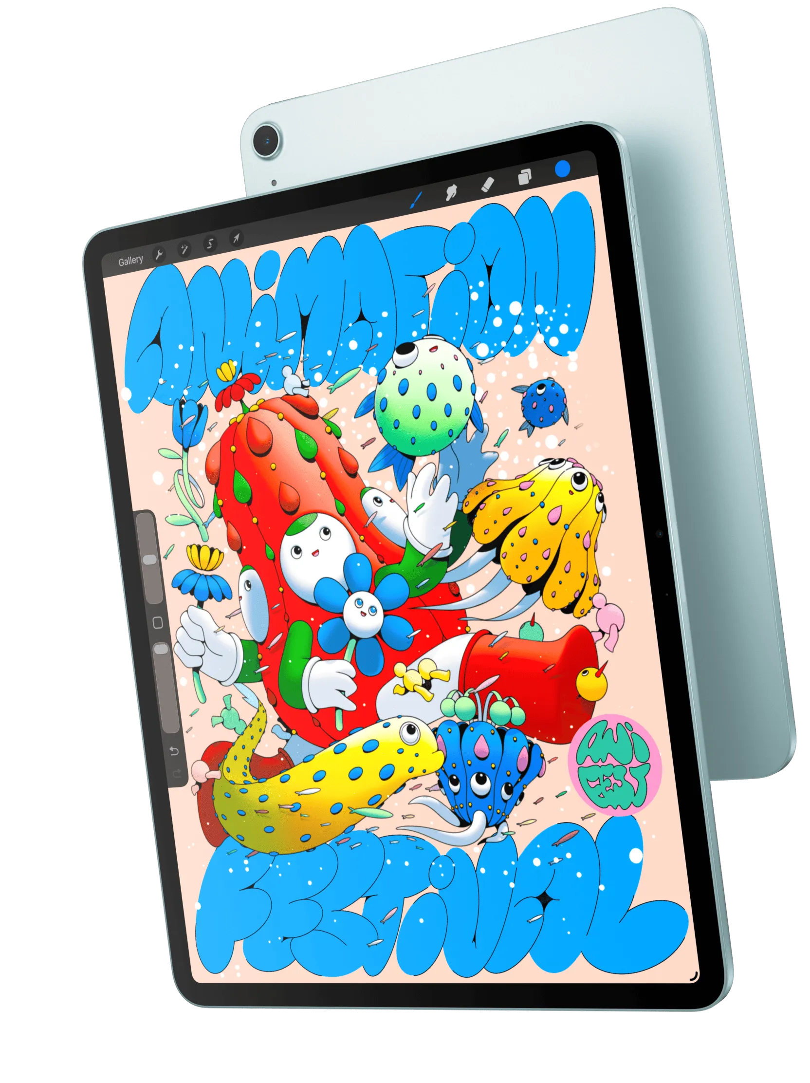 Передня зовнішня частина, iPad Air демонструє 13-дюймову модель