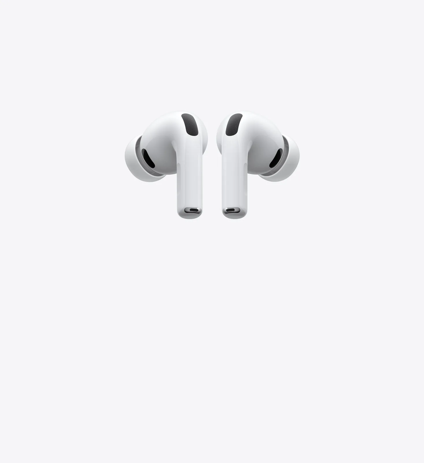 AirPods Pro 3, левый и правый беспроводные наушники, белый цвет, силиконовые вкладыши