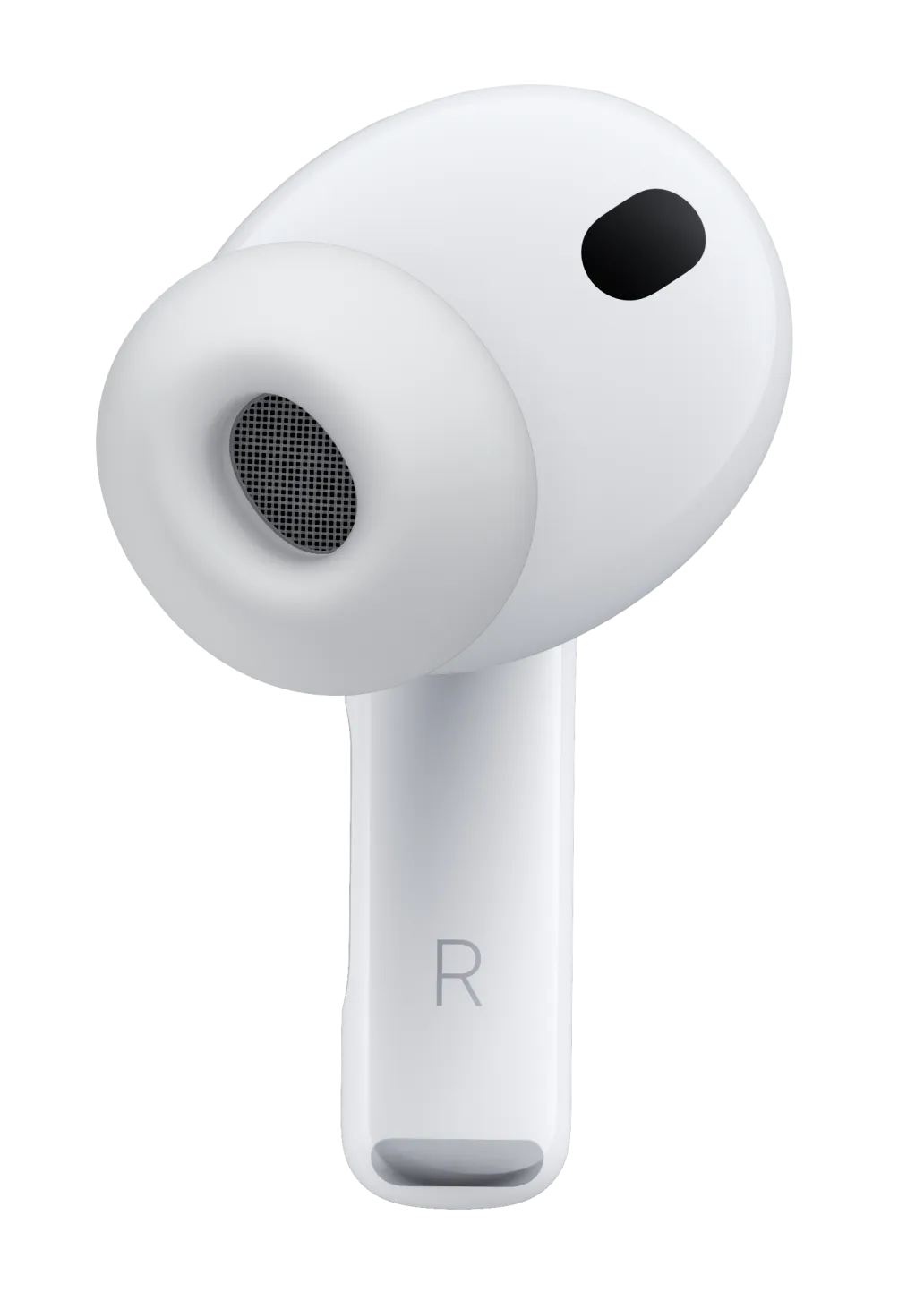 AirPods Pro 3, белый цвет, микрофон с поглощением шума, силиконовый вкладыш, короткое основание с буквой R