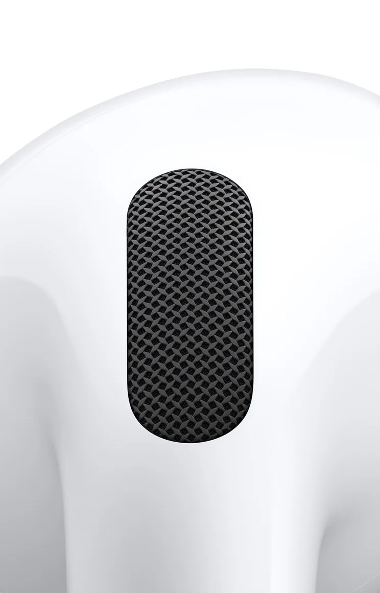AirPods Pro 3, микрофон с поглощением шума.