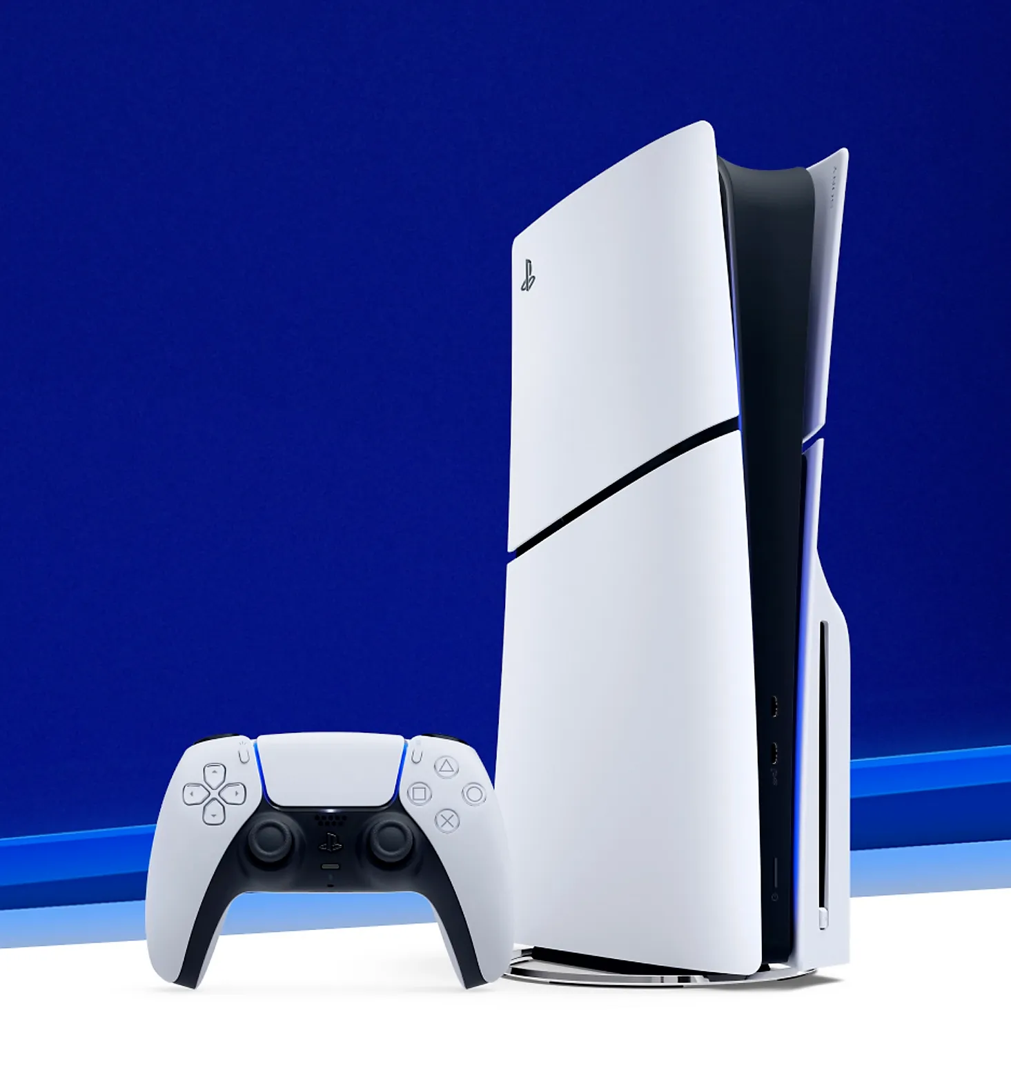 PS5 – анимированный фон с изображениями и символами бренда
