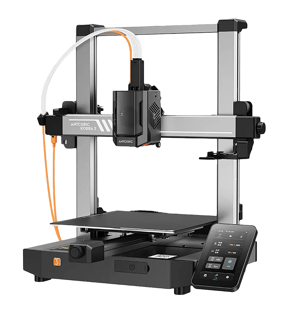 3D-принтер Anycubic Kobra 3 боковий вид