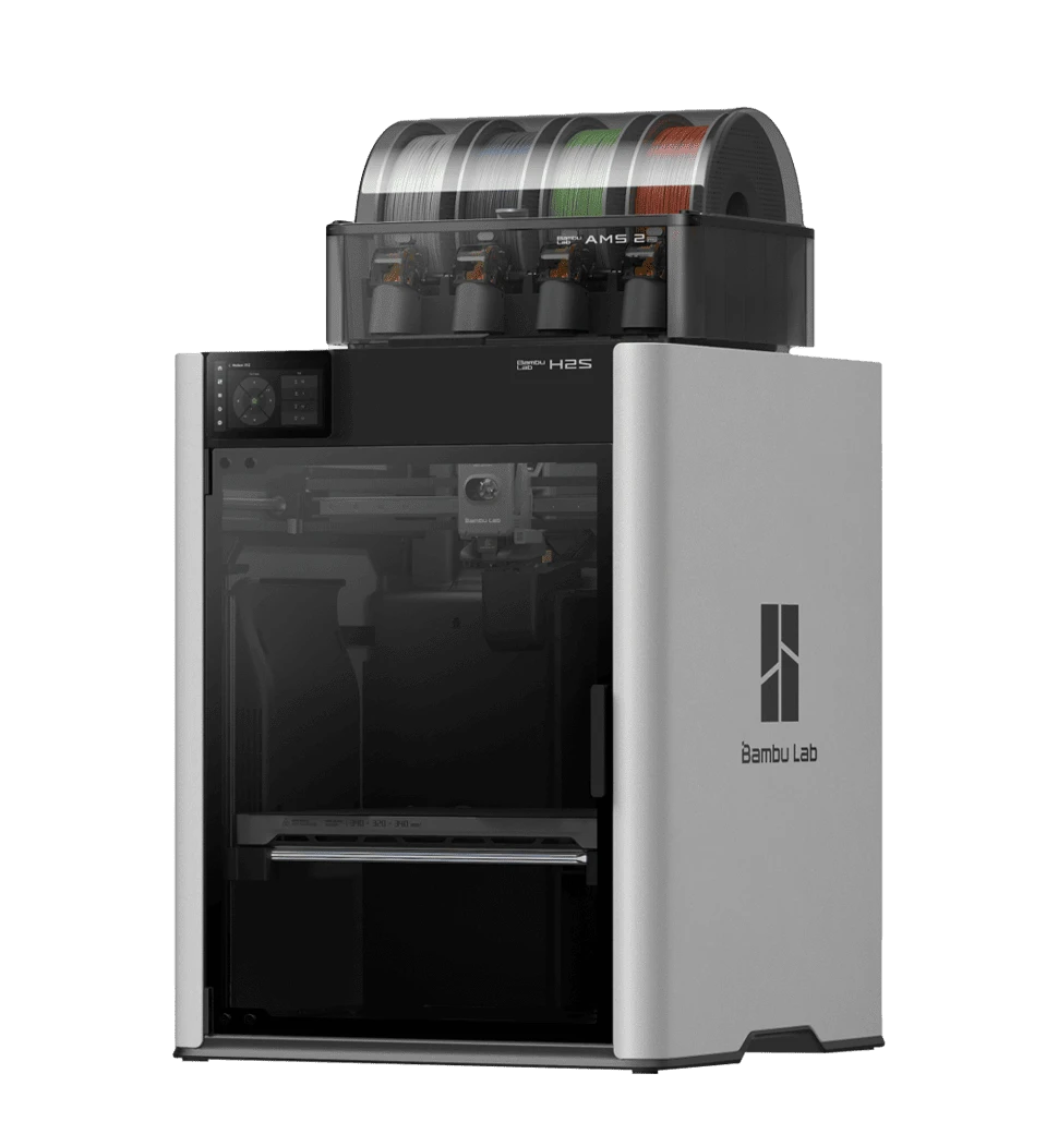 3D-принтер Bambu Lab H2S Combo (PF003-S+SA007) боковий вид