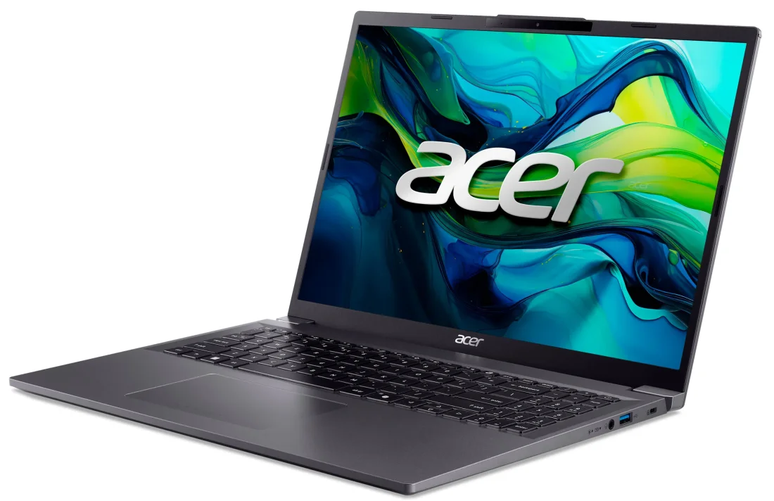 Acer Aspire 16 A16-71M (NX.JEKEU.001) Gray боковий вид