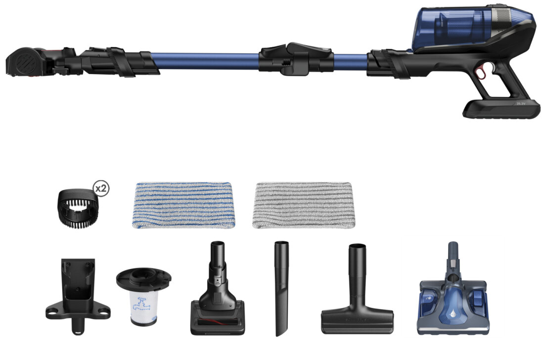 Акумуляторний пилосос Rowenta X-Force Flex 12.60 Auto Aqua RH98C0WO 2