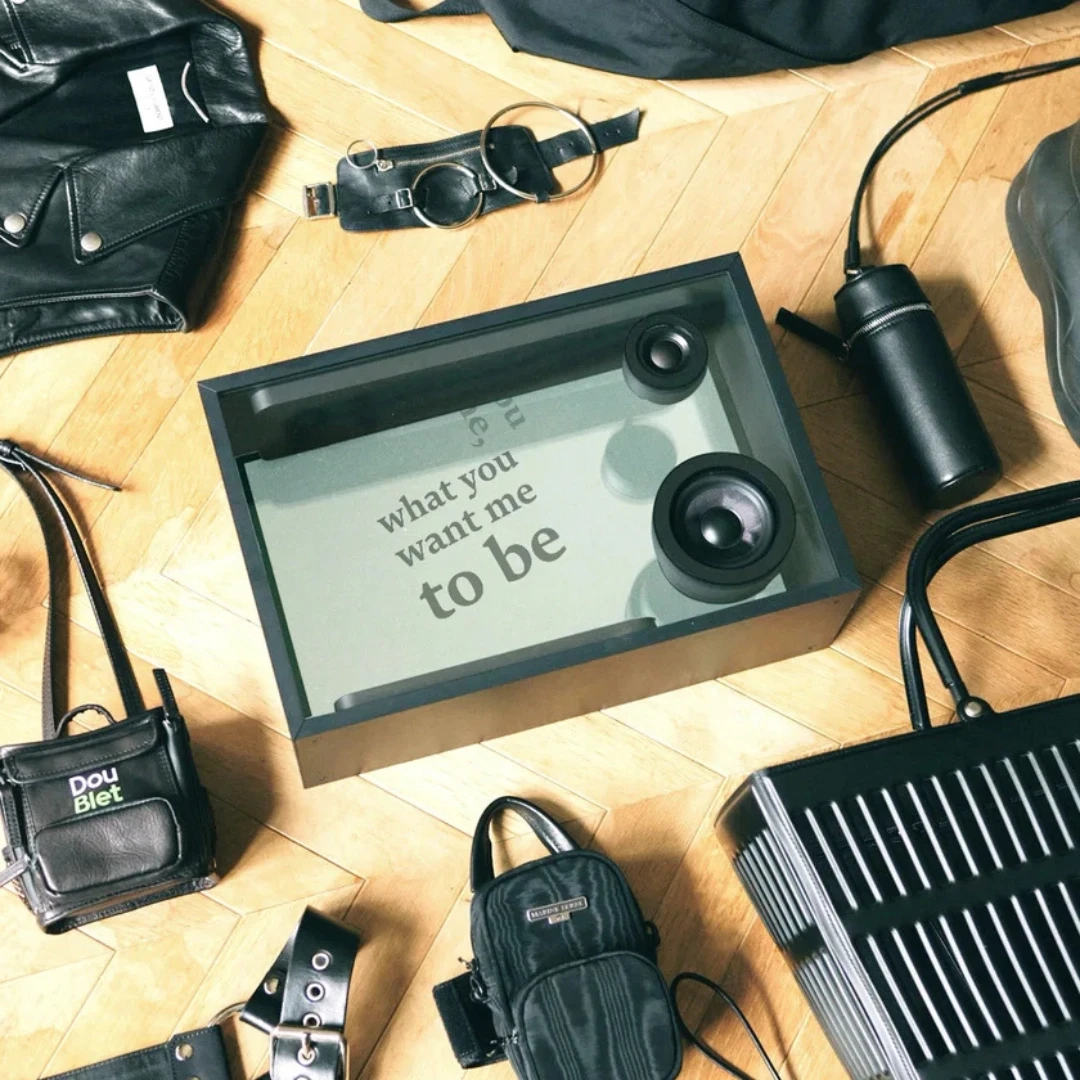 Акустична система Cotodama Speaker Box night black вид із висоти