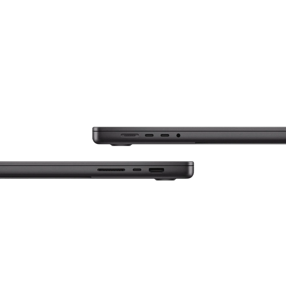 Apple Macbook Pro 16 CTO/M4 Pro/24Gb/1TB SSD SpaceBlack (Z1FT00181) вид інтерфейсів