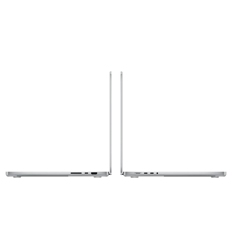 Apple Macbook Pro 16 CTO/M4 Pro/48Gb/1TB SSD Silver (Z1FP001JQ) фото збоку