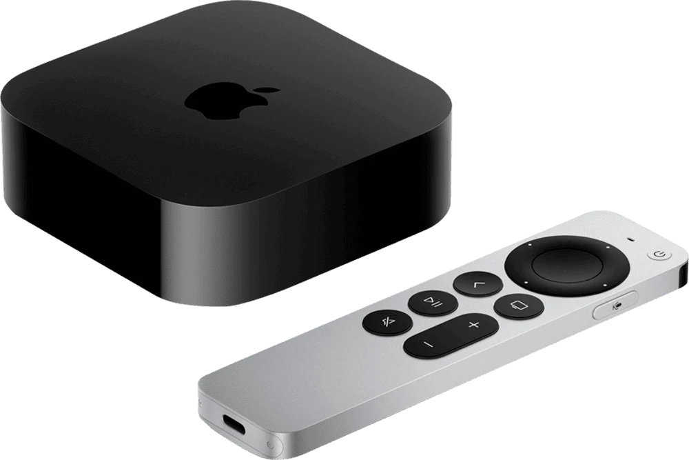 Apple TV (2022) 4K 128 gb (MN893) Б/В боковий вид