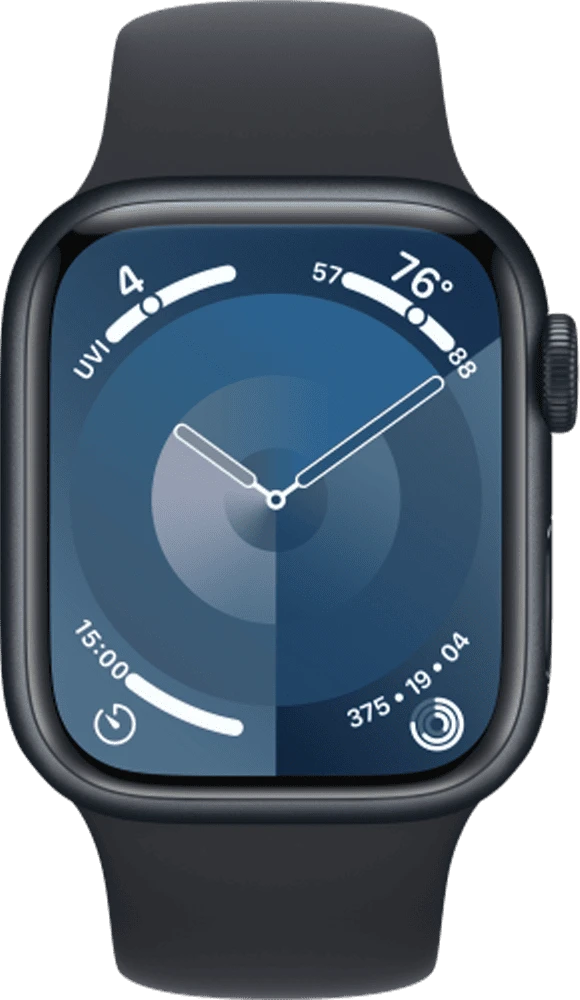 Вид смарт-годинника з верху