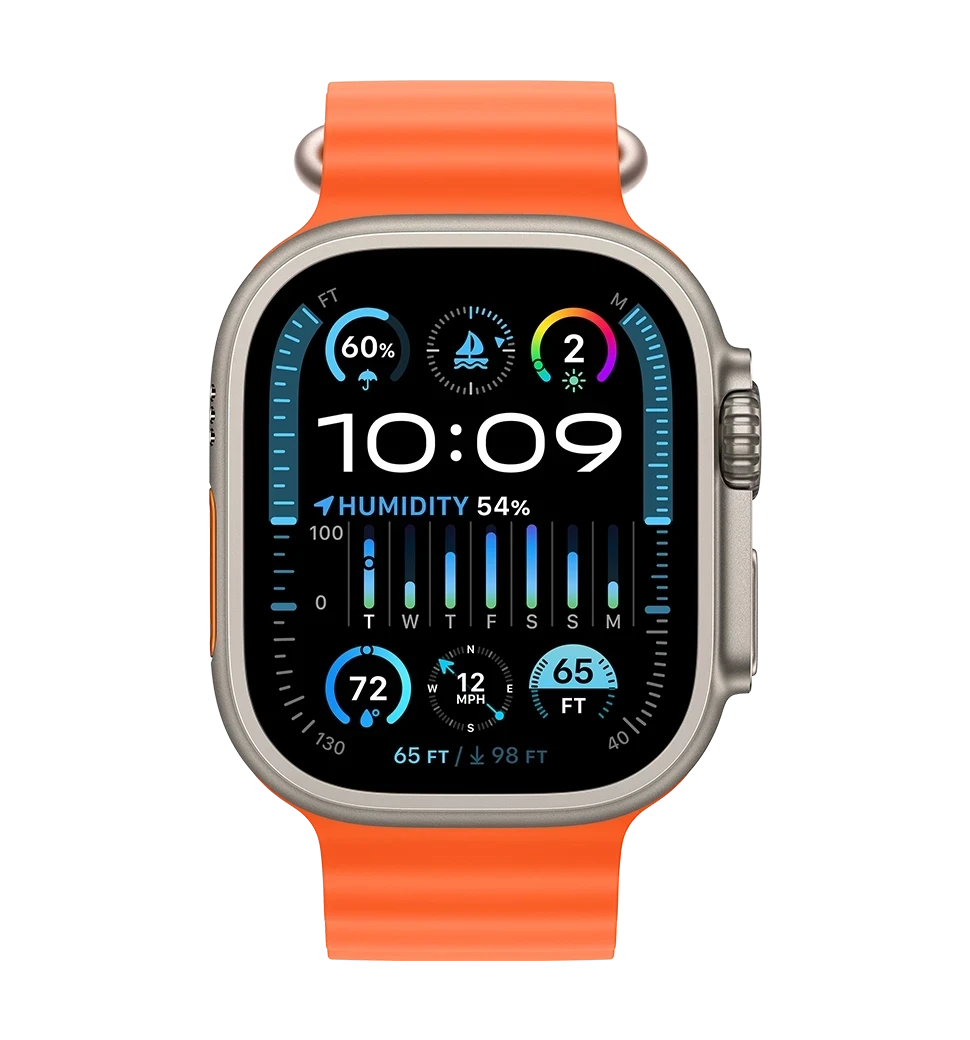 Вид смарт-годинника з переду