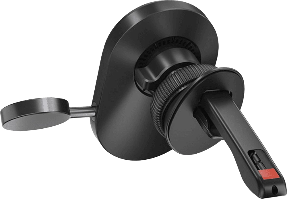 Автомобільний тримач з бездротовою зарядкою Benks CZ06 Magnetic Stand Series (Tarnish) фото ззаду