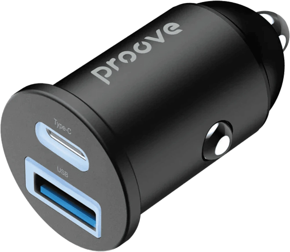 АЗП Proove Tiny Power 30W (Type-C + USB) боковий вид