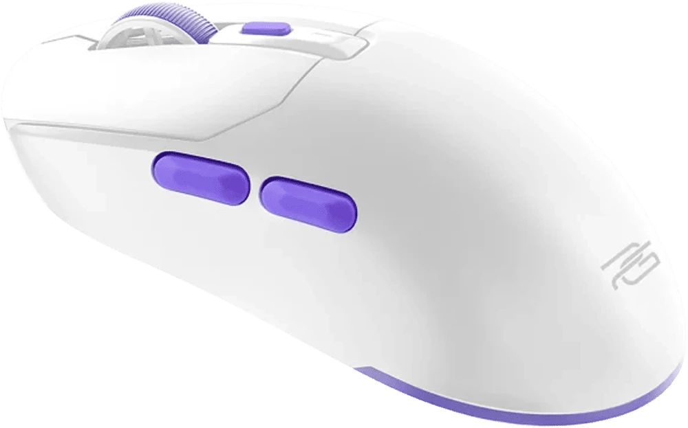 Бездротова ігрова миша Proove Gaming Rate Pro (white) вид кнопок під лівим кутом