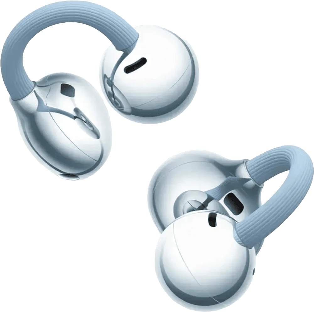 Бездротові навушники HUAWEI FreeClip 2 Blue вид зверху