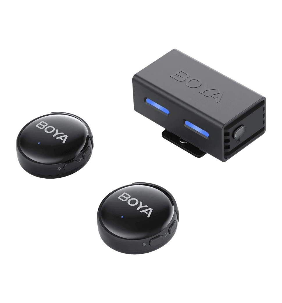 Беспроводной микрофон BOYA LINK 3-01 Type-C/TRS/Lightning Black 5