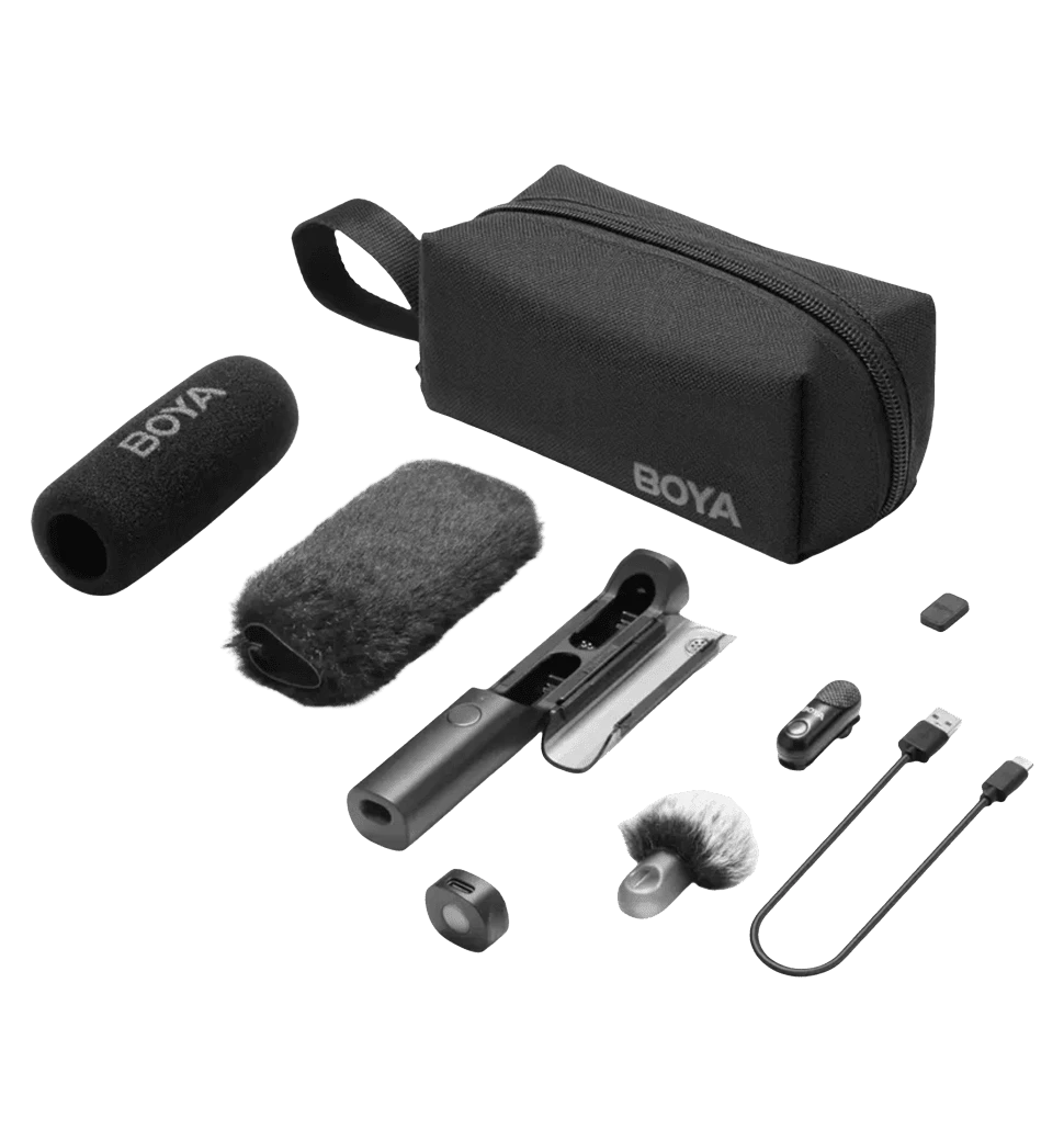 Бездротовий мікрофон BOYA Magic-07 Type-C Black 2