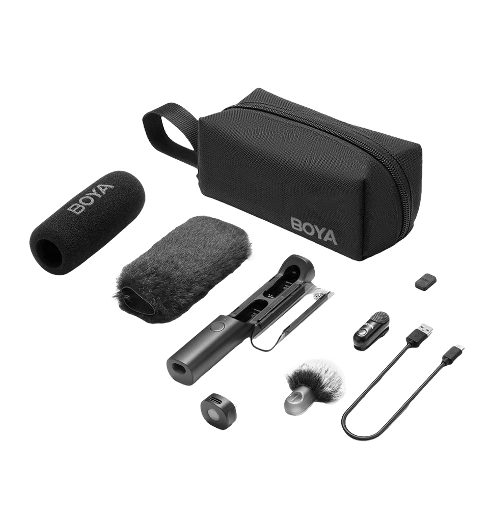 Беспроводной микрофон BOYA Magic-07 Type-C/TRS Black 2
