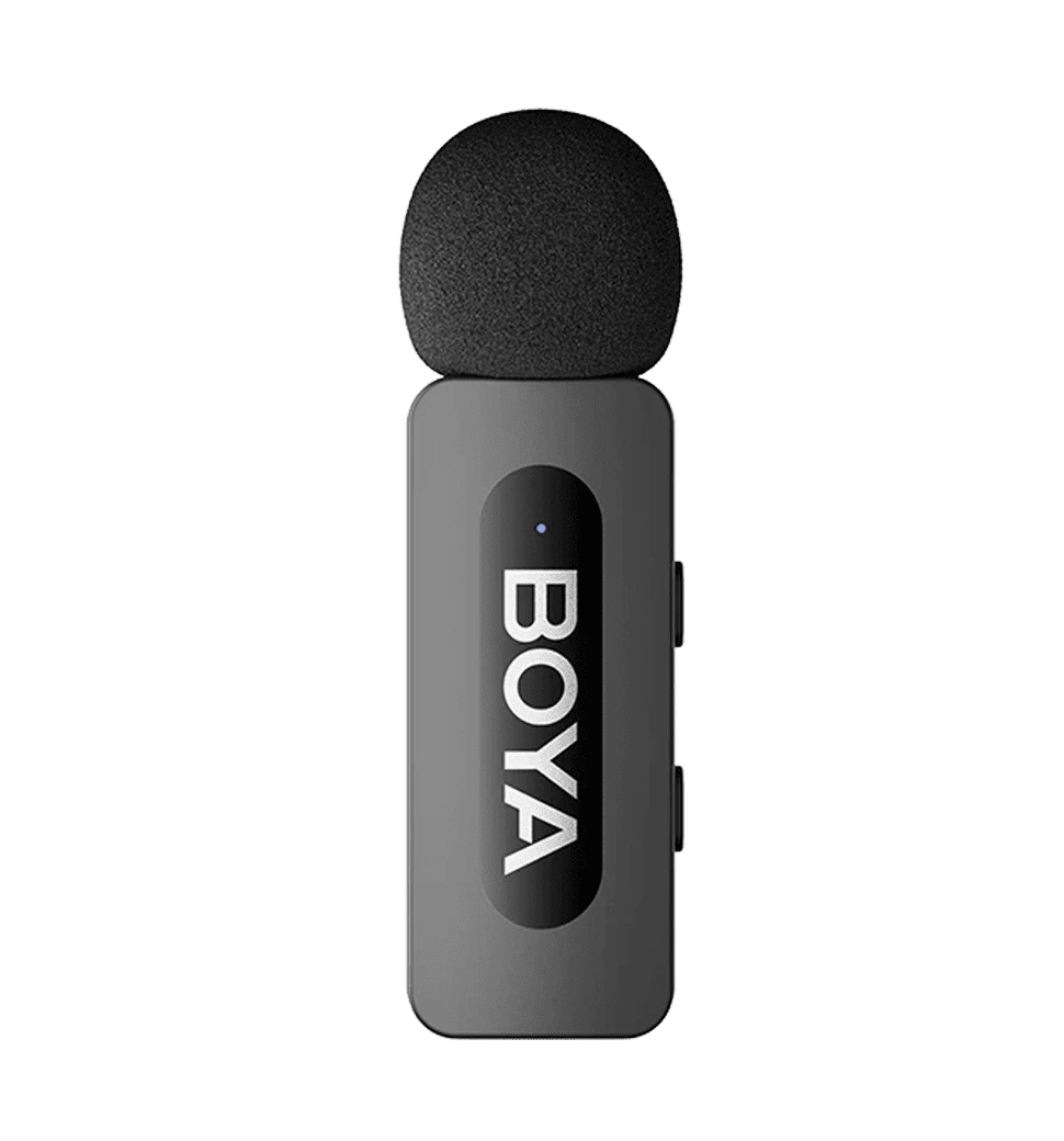 Беспроводной петличный микрофон BOYA BY-V2 Lightning Black 5