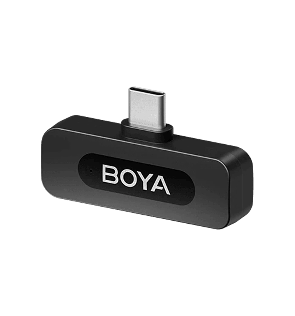 Бездротовий петличний мікрофон BOYA BY-V20 Type-C Black 3