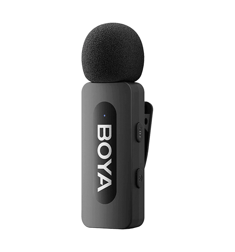 Бездротовий петличний мікрофон BOYA BY-V20 Type-C Black 5