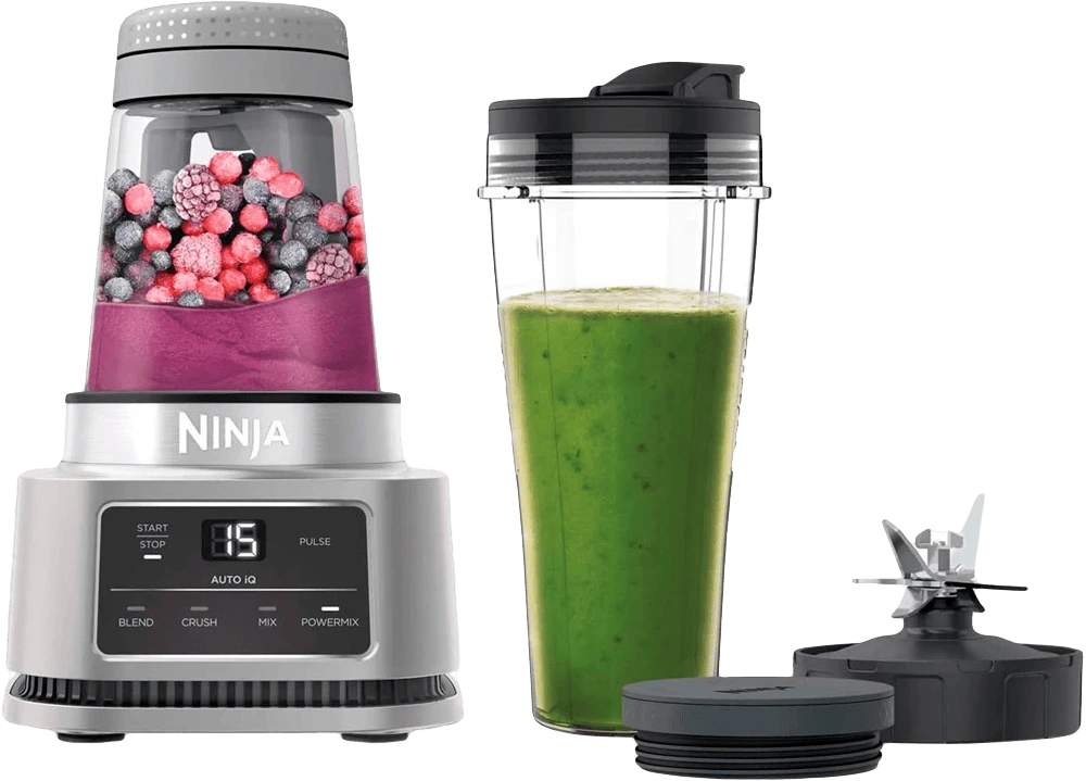 Блендер Ninja Foodi 2-в-1 Power Nutri з Smart Torque з Auto-IQ CB100EU демонстрація