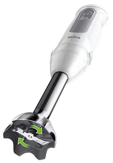 Блендер занурювальний BRAUN MQ 50236 MWH фото під кутом