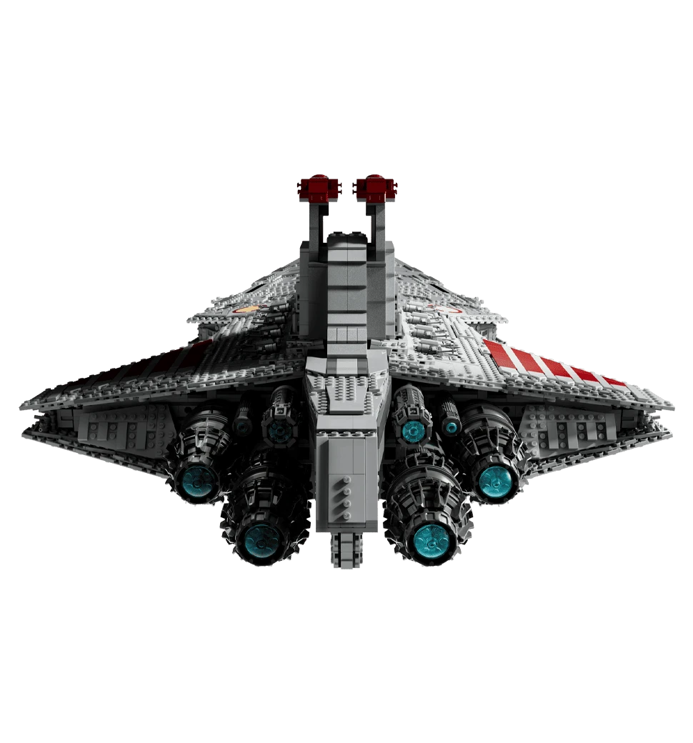 Фото зібраної моделі з заду