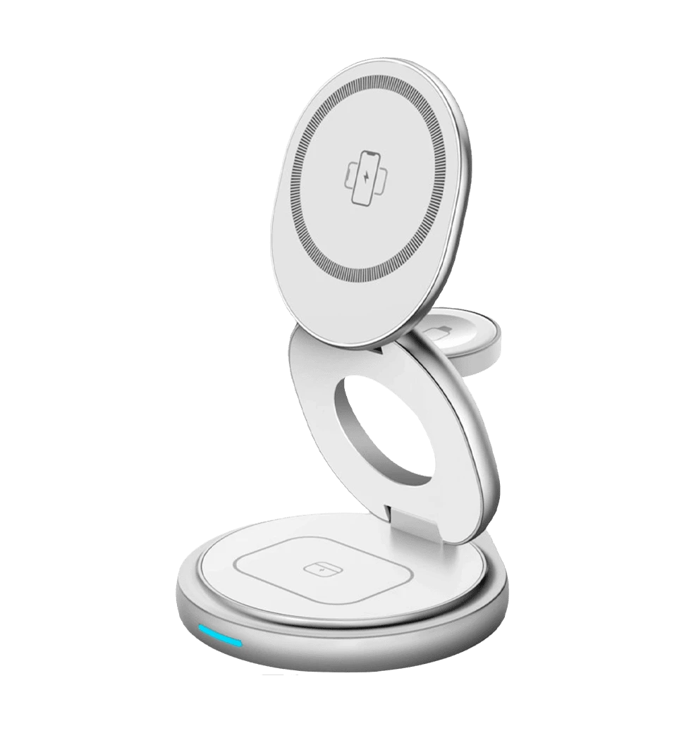 БЗП Gelius Foldy Wireless Charger 3в1 15W GP-WC011 Білий головне