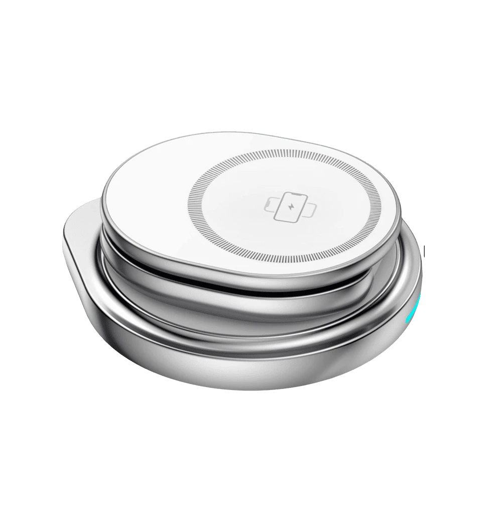 БЗП Gelius Foldy Wireless Charger 3в1 15W GP-WC011 Білий складенний
