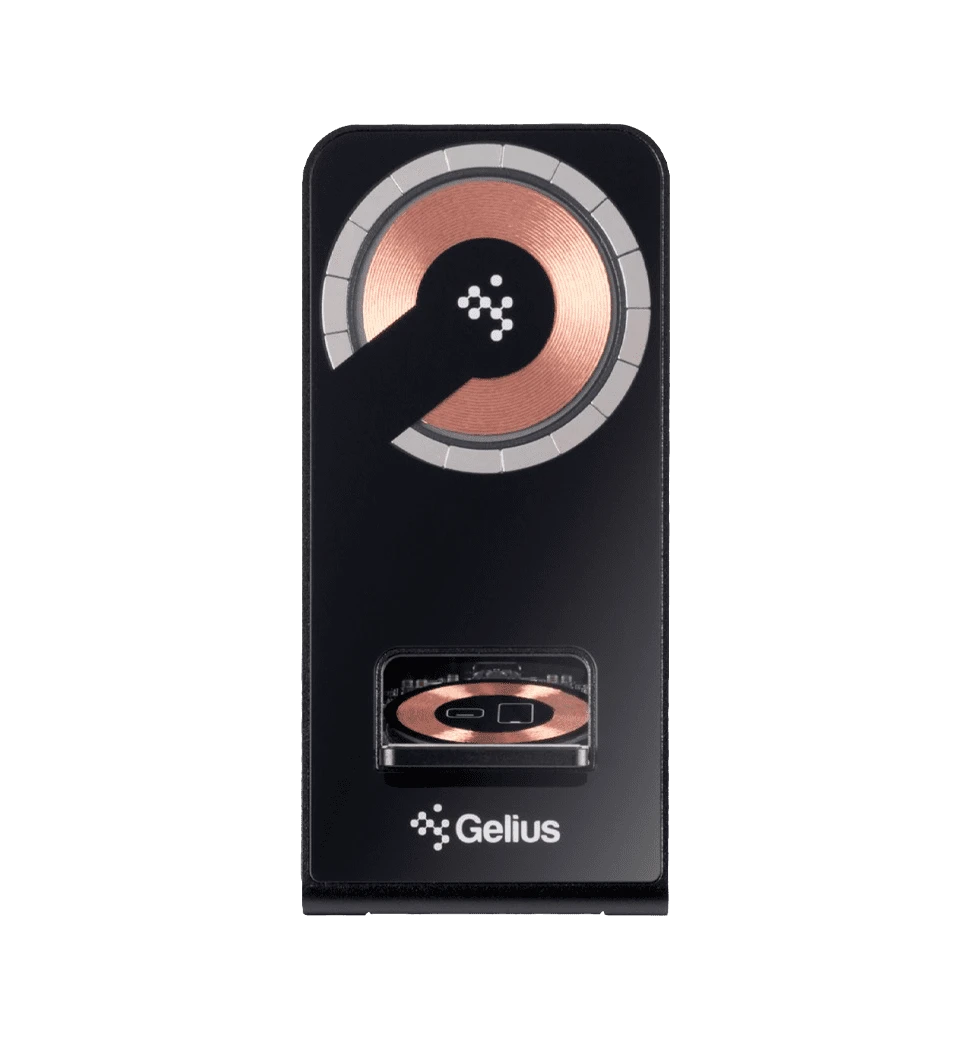БЗП Gelius Incredible Series Union 3in1 15W Black (GP-WC010) передній вид
