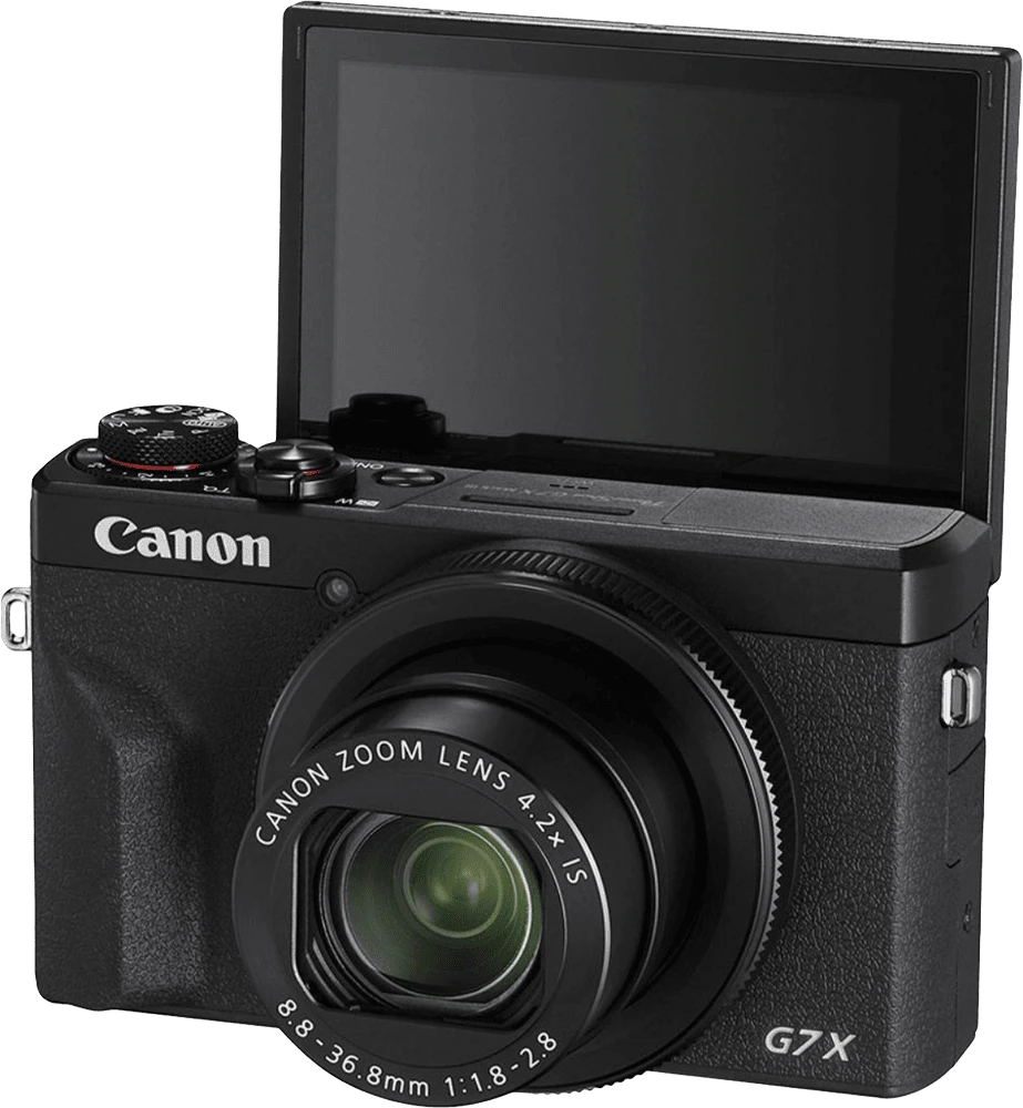 Canon PowerShot G7 X Mark III Black (3637C013) Б/В передній вид