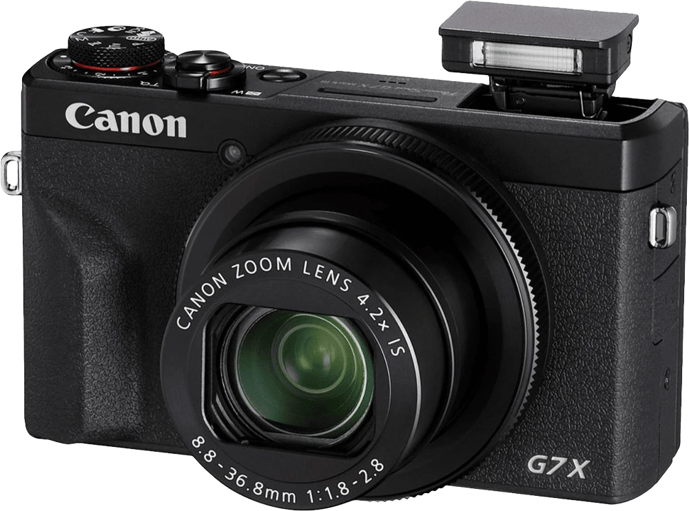 Canon PowerShot G7 X Mark III Black (3637C013) Б/В боковий вид