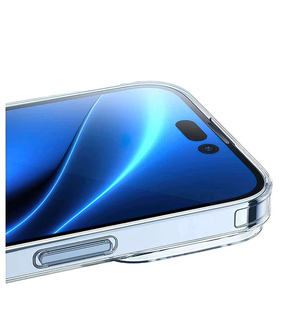 Чохол Baseus Simple 14 Plus Transparent Clear (ARAJ000802) вид зблизька