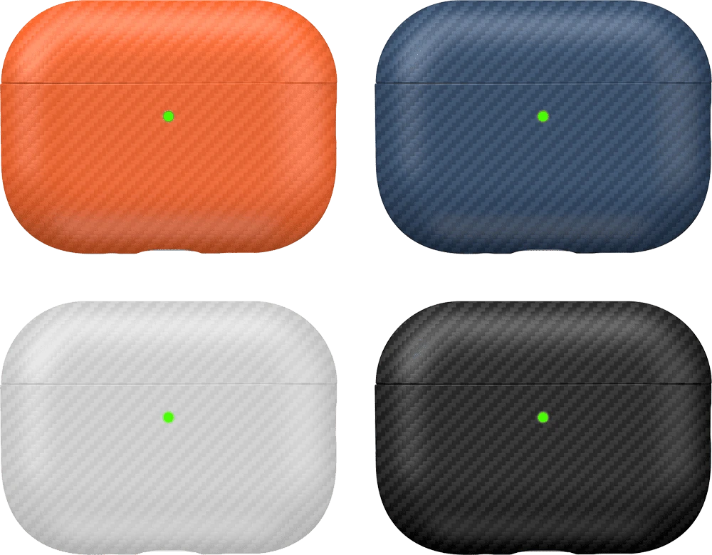 Чохол для навушників OSCAR AirPods Pro 3 Light Grey (KPOSCAPO3GY) варіанти кольорів