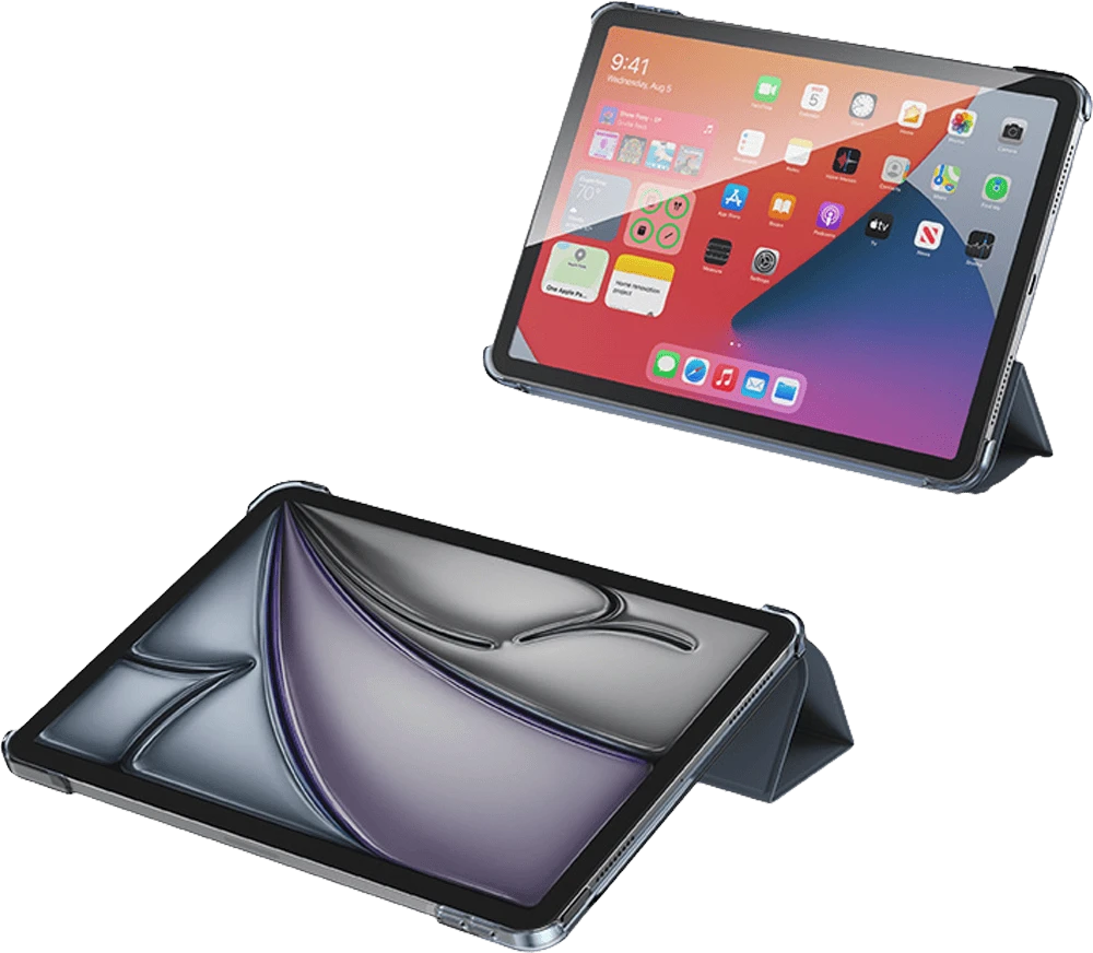 Чохол для планшета Keephone LENNO iPad Air 11"(2024-2025) Pro 11"(2018-2022) Air 4/5 10.9"(2020-2022) Black (KPLENNOA11BK) боковий вид