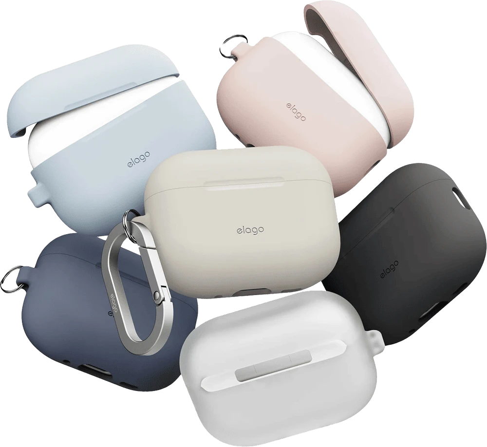 Чохол Elago Silicone Hang Stone for Airpods Pro 3rd Gen (EAPP3SC-HANG-ST) палітра кольорів
