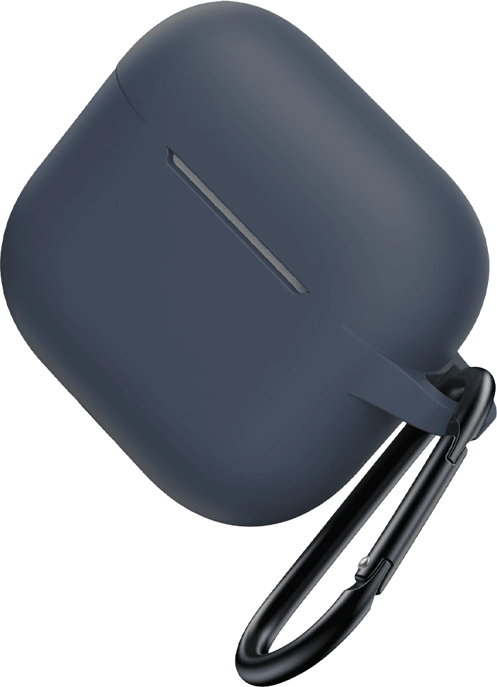 Чохол Keephone Airpods 4 Liquid Silicone Case Blue (KPSILIAIR4BL) передній вид