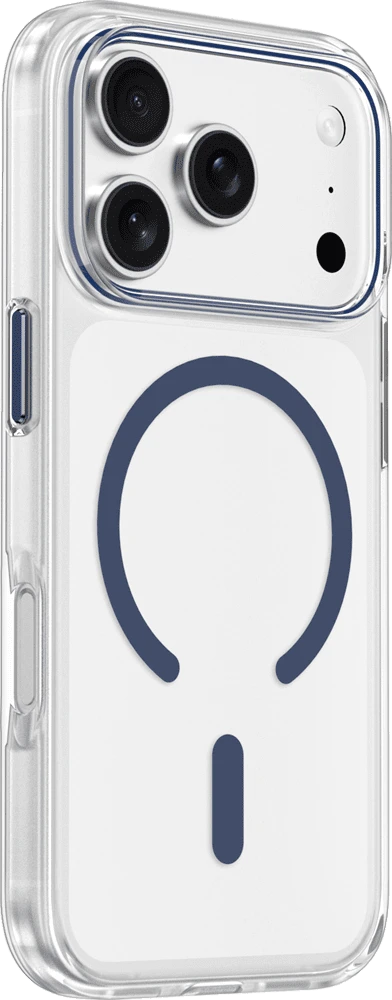 Чохол Keephone AURORA MagSafe Case for 17 Pro Blue Titanium (KPAURO17PBL) боковий вид