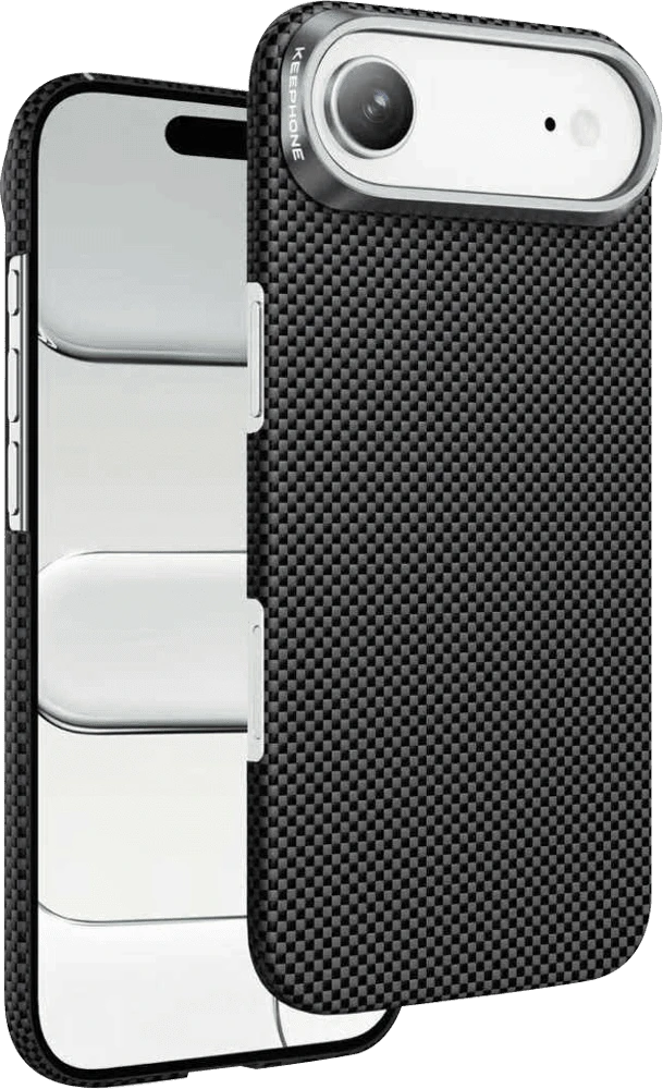Чохол Keephone KEVLAR NORRA MagSafe Case for 17 Air Zorro (KPKVNA17ABK) головне фото
