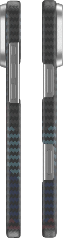 Чохол Keephone KEVLAR WOVEN  MagSafe Case for 17 Air 4-intermixed Color (KPWVK17A4-C) фото збоку