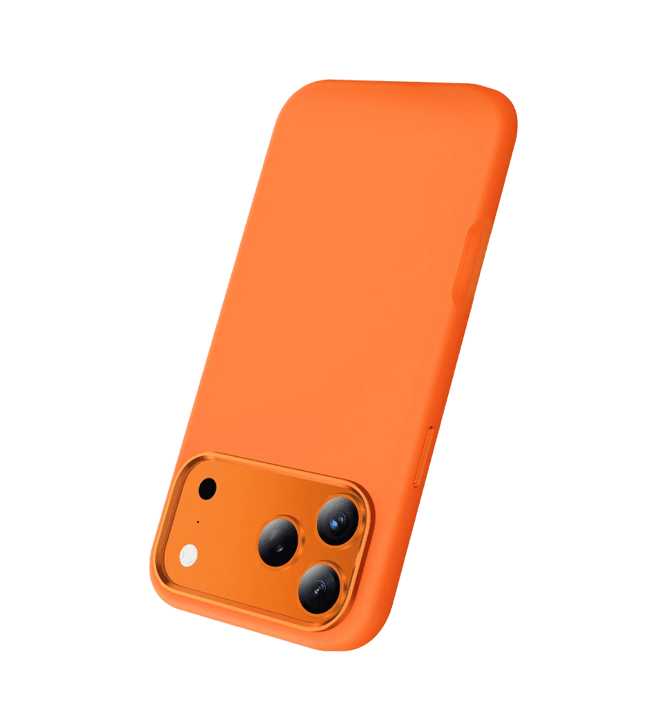 Чохол Keephone RosanaMagSafe Case for 17 Pro Cosmic Orange (KPROSA17POR) боковий вид