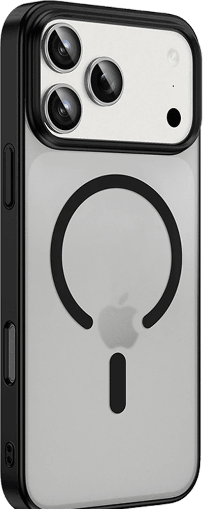 Чохол Keephone SKINGRIP MagSafe Case for 17 Black Titanium (KPSKG17BK) боковий вид