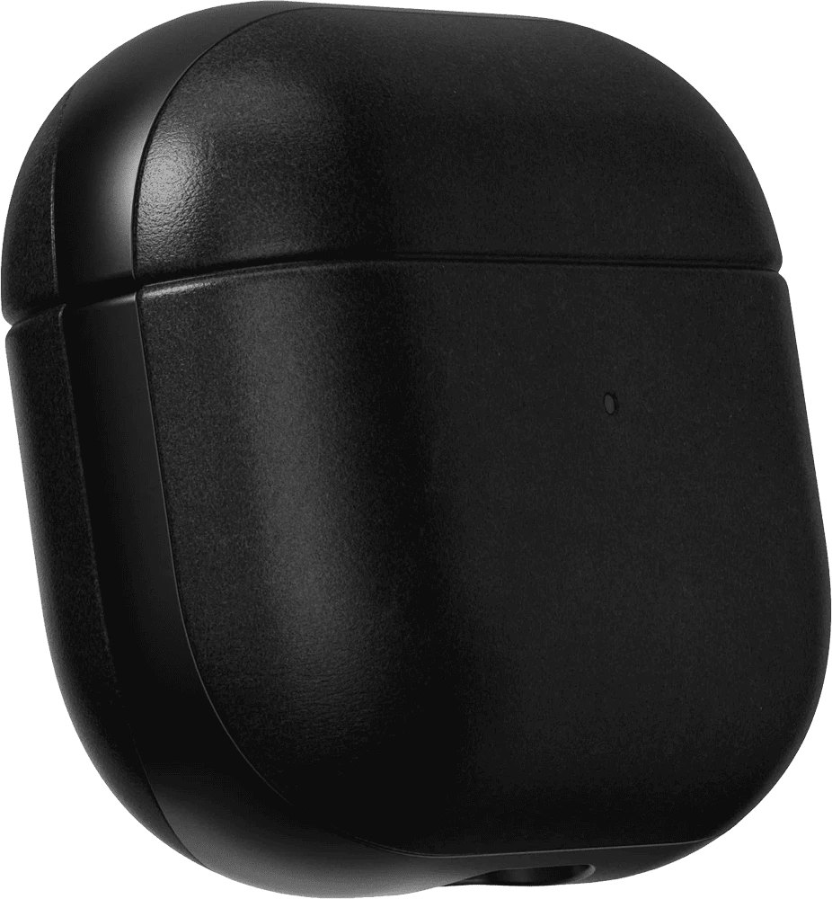 Чохол Nomad Modern Leather Black Horween for Airpods Pro 3rd Gen (NM011291858) боковий вид