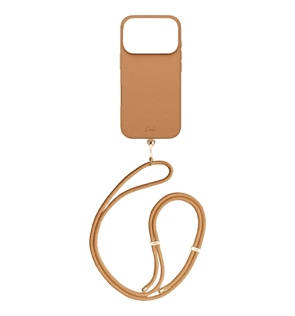 Чохол UNIQ Coehl Mirelle для iPhone 17 Pro Magnetic Charging Коричневий (UNIQ-IP6.3P(2025)- MIRMPBWN) вид без смартфона