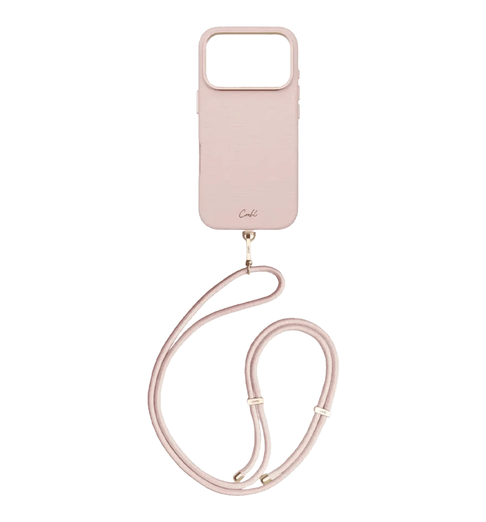 Чохол UNIQ Coehl Mirelle для iPhone 17 Pro Magnetic Charging Рожевий (UNIQ-IP6.3P(2025)- MIRMSPNK) вид без смартфона