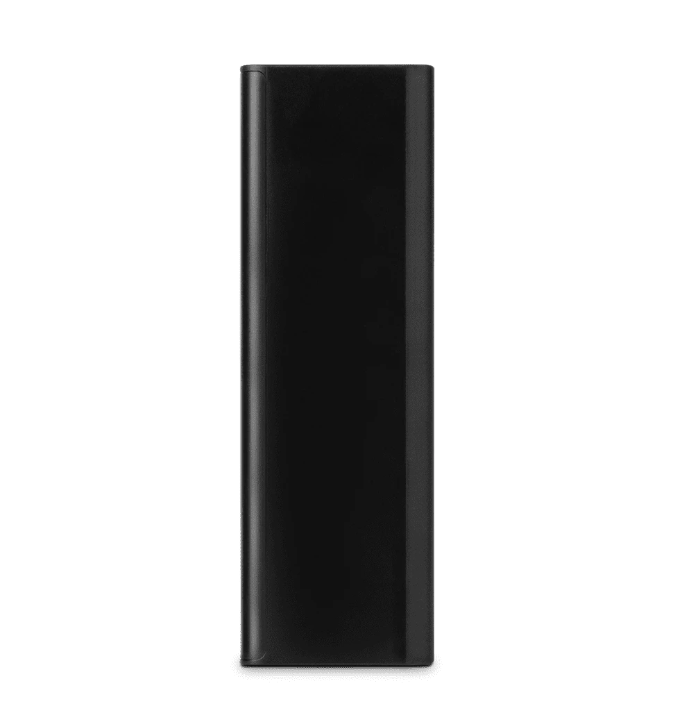 Повербанк Ttec ReCharger Mega LCD 50000mAh 20W Black (2BB197S) фото збоку